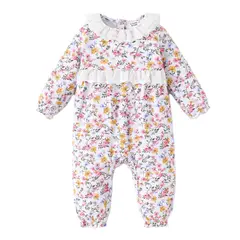PATPAT - Osito Bebé con estampado floral Niña