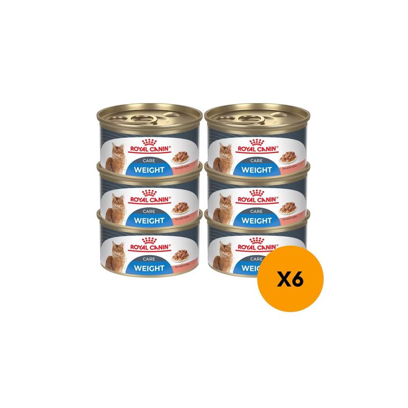 ROYAL CANIN - LATA ROYAL CANIN WEIGHT CARE FELINO (PACK 6 LATAS)