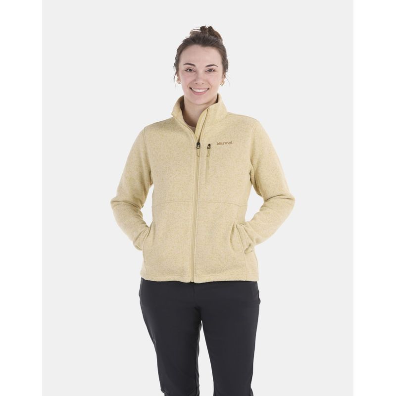 MARMOT - Polar Mujer W Drop Line Jacket Beige Marmot