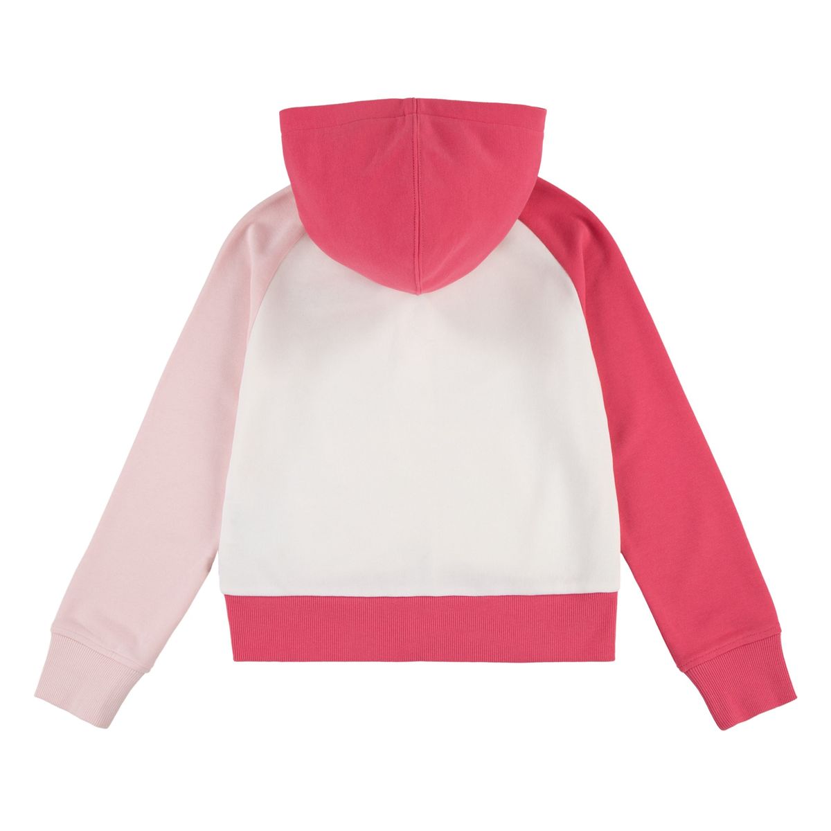 LEVIS - Poleron Niña Hoodie mangas bicolor Levis