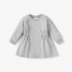 PATPAT - Vestido repelente al agua con cintura elástica para niña