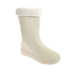SOLLU - Bota Mujer Vía Franca Color Blanco