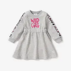 PATPAT - Falda niña con letras estampadas