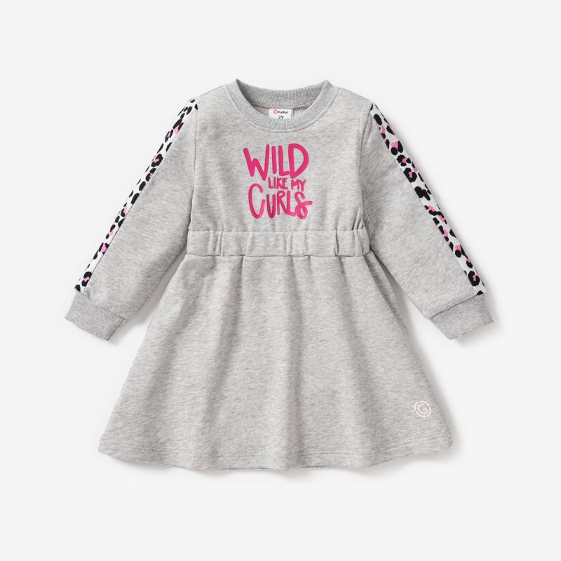 PATPAT - Falda niña con letras estampadas