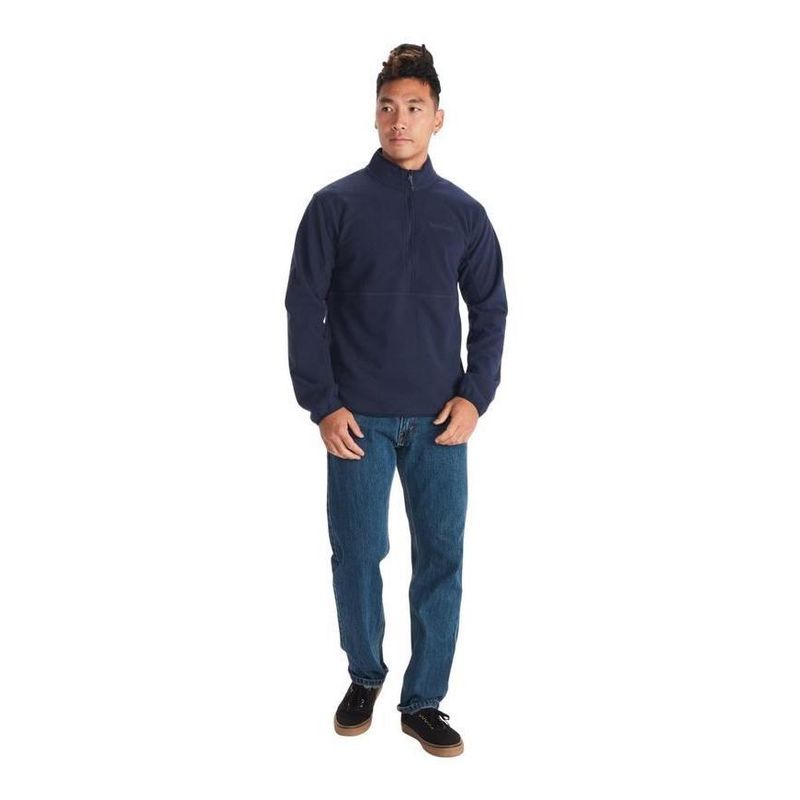 MARMOT - Polar Hombre Marmot Rocklin 1/2 Zip Azul Marino