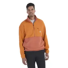 MARMOT - Polar Hombre Retro Rocklin Half Zip Naranja