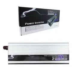 ATLAS - Inversor De Voltaje Power Inverter 12v a 220v 2000w