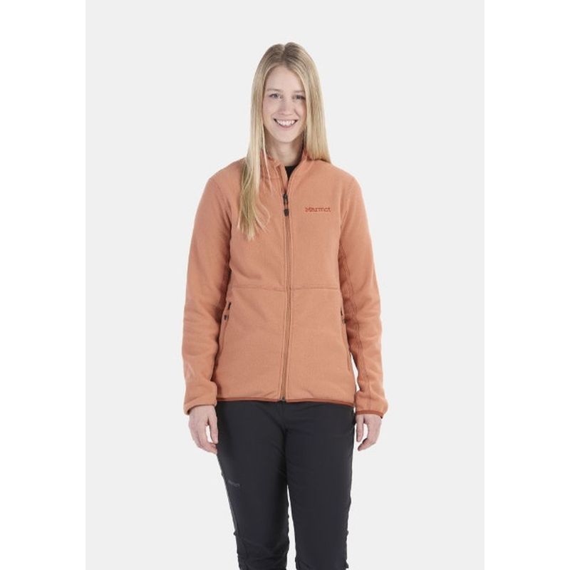 MARMOT - Polar Mujer Marmot W Rocklin Full Zip Jacket Coral