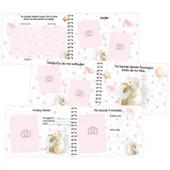 GENERICO - Recuerdo Buenos deseos Baby showers - conejita