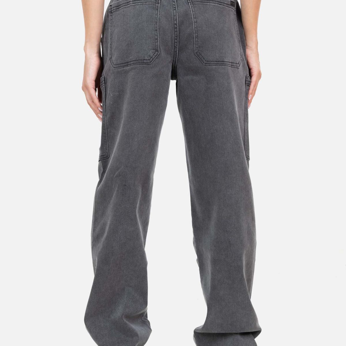 RIP CURL - Pantalon Jeans Tide Negro Mujer Rip Curl - Negro