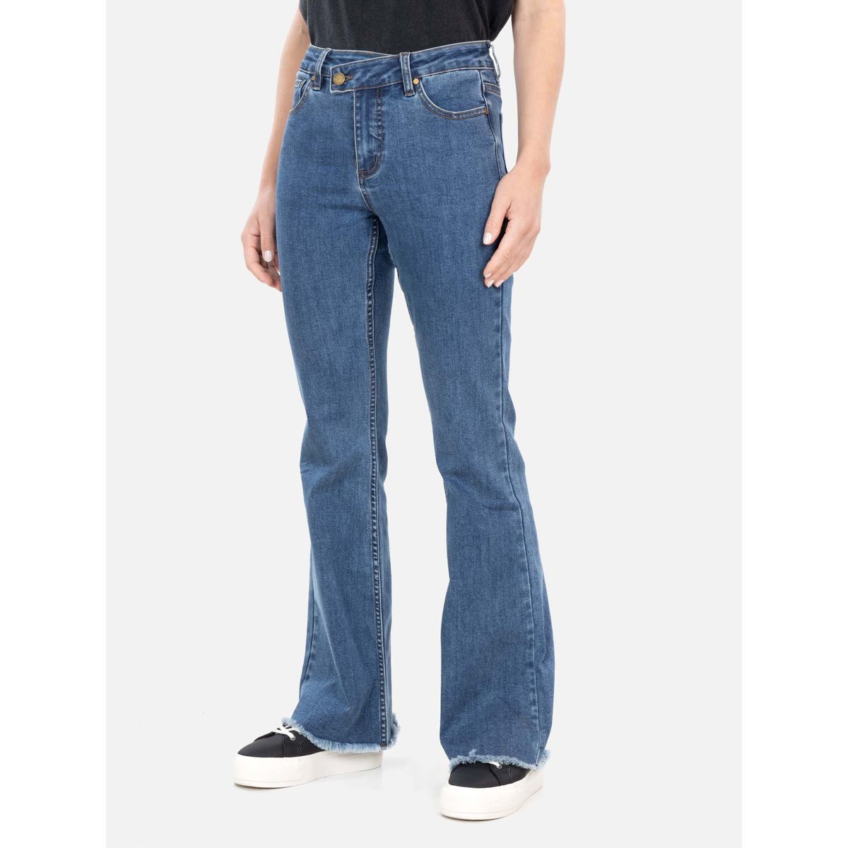 RIP CURL - Pantalon Jeans Break Azul Mujer Rip Curl - Azul