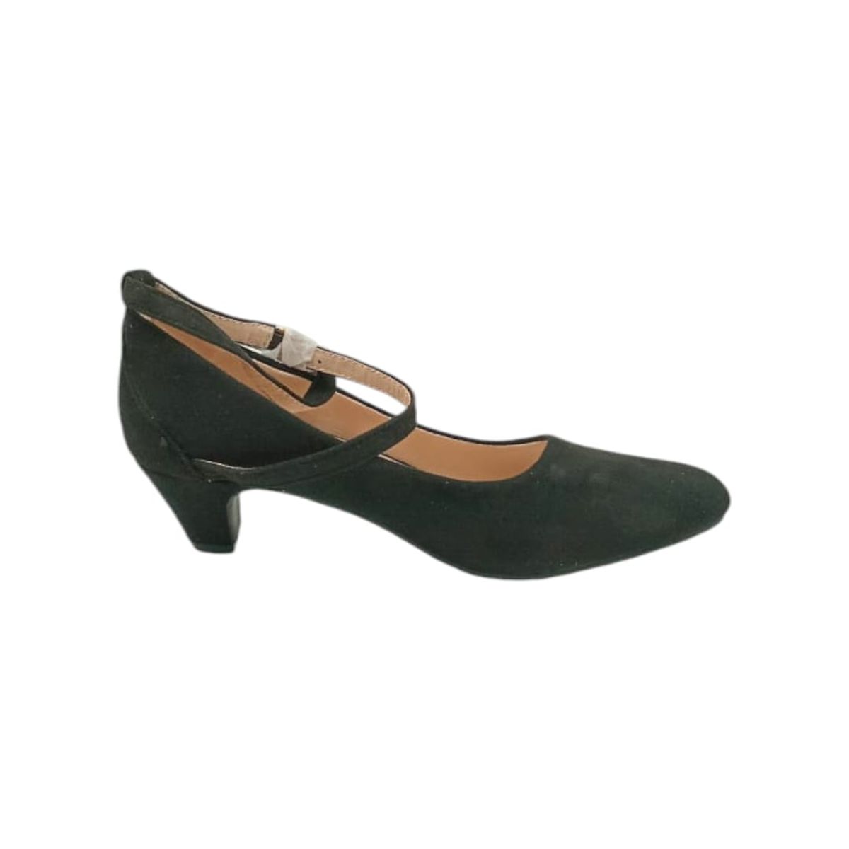 HERIEL - Zapato Negro Taco Aguja Mujer