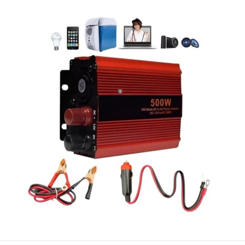 ATLAS - Inversor Voltaje 500w Convertidor 12v A 220v