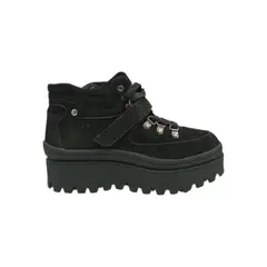 HERIEL - Zapatilla Negra Plataforma Mujer