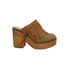 HERIEL - Zapato Café Plataforma Mujer