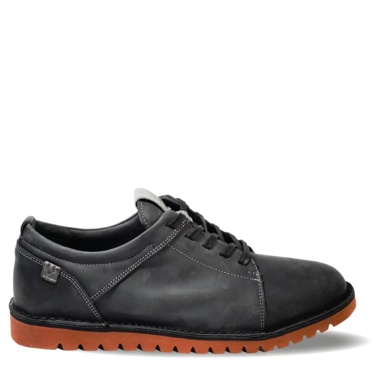 VEROZ - Zapato Hombre De Cuero Milenio Negro Véroz