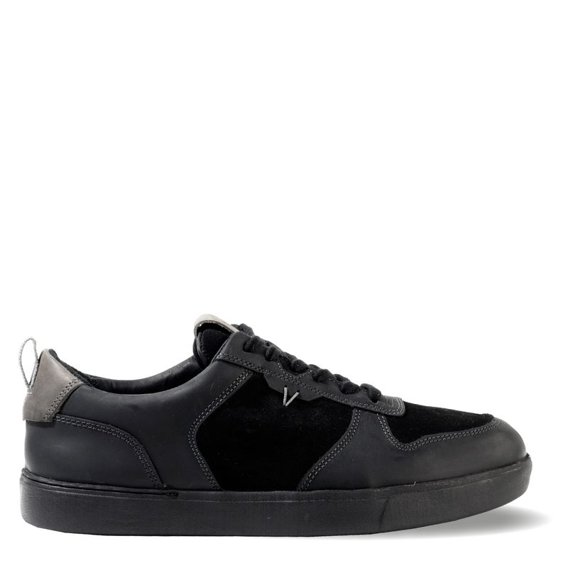 VEROZ - Zapatilla Hombre De Cuero Trend Light Negro Véroz