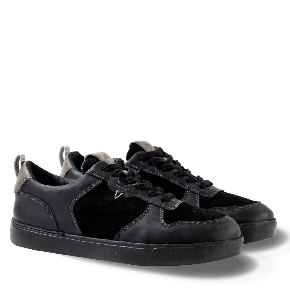 VEROZ - Zapatilla Hombre De Cuero Trend Light Negro Véroz