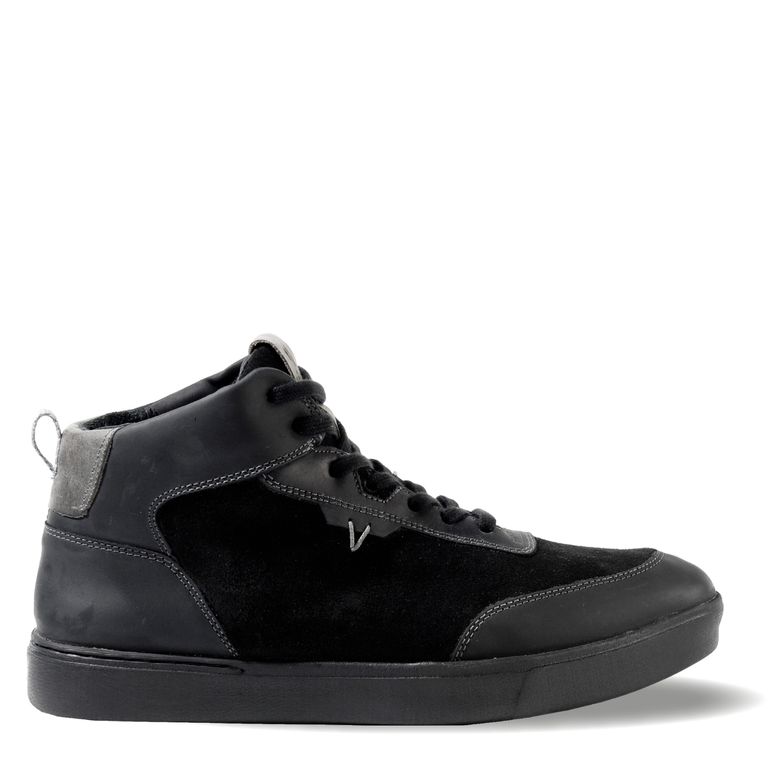 Zapatilla Hombre De Cuero Trend Mid Light Negro Veroz Negro 40