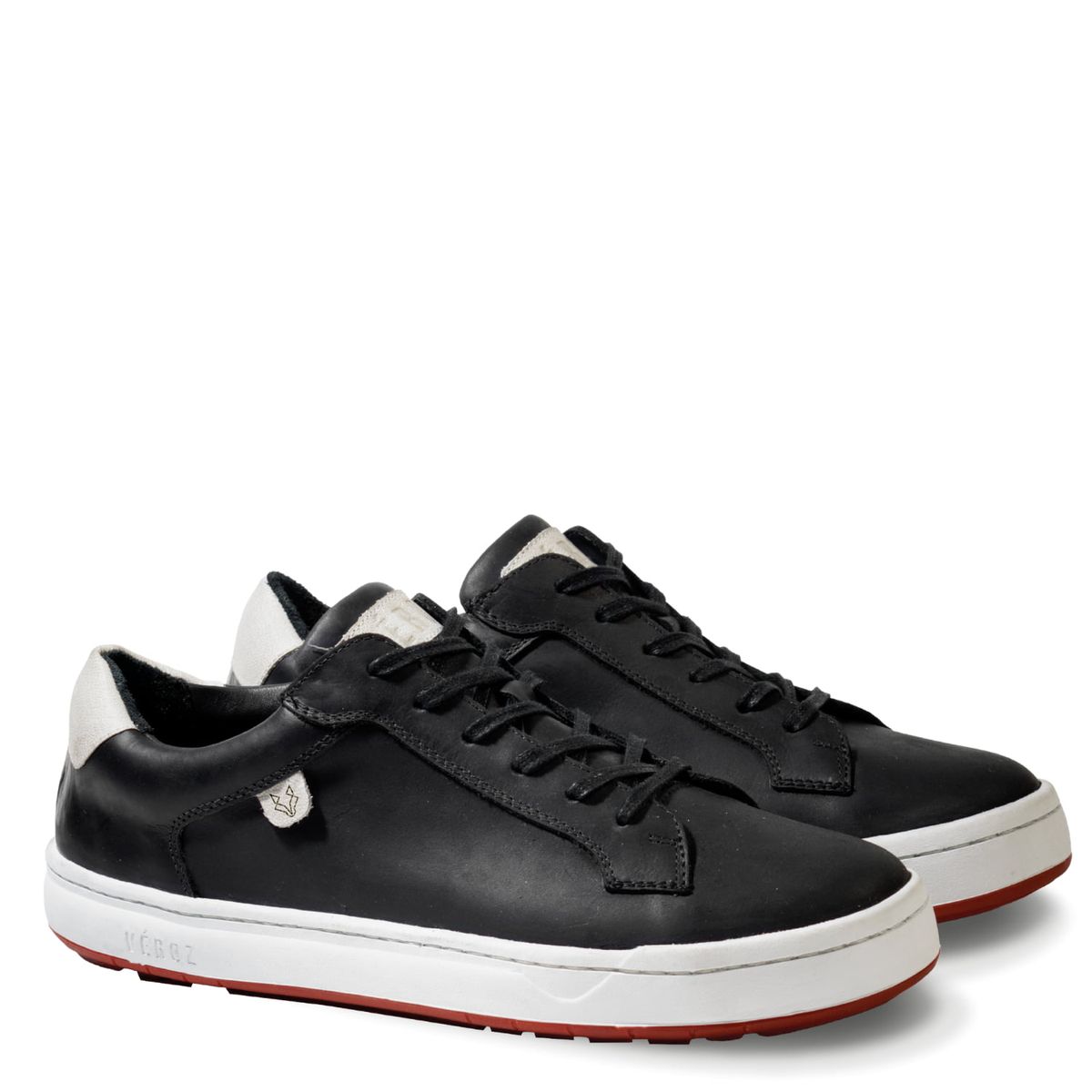 VEROZ - Zapatilla Hombre De Cuero Vecchio Negro Véroz