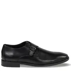 VEROZ - Zapato Hombre De Cuero Gran Belt Negro Véroz