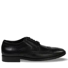 VEROZ - Zapato Hombre De Cuero Brooklyn Negro Véroz