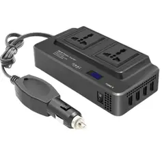 ATLAS - Inversor De Corriente Para Coche 200w Dc 12v A 220v