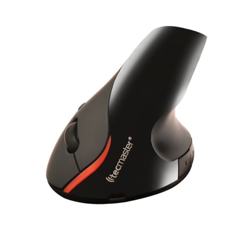 TECMASTER - Mouse Ergonómico Inalámbrico Recargable Tecmaster