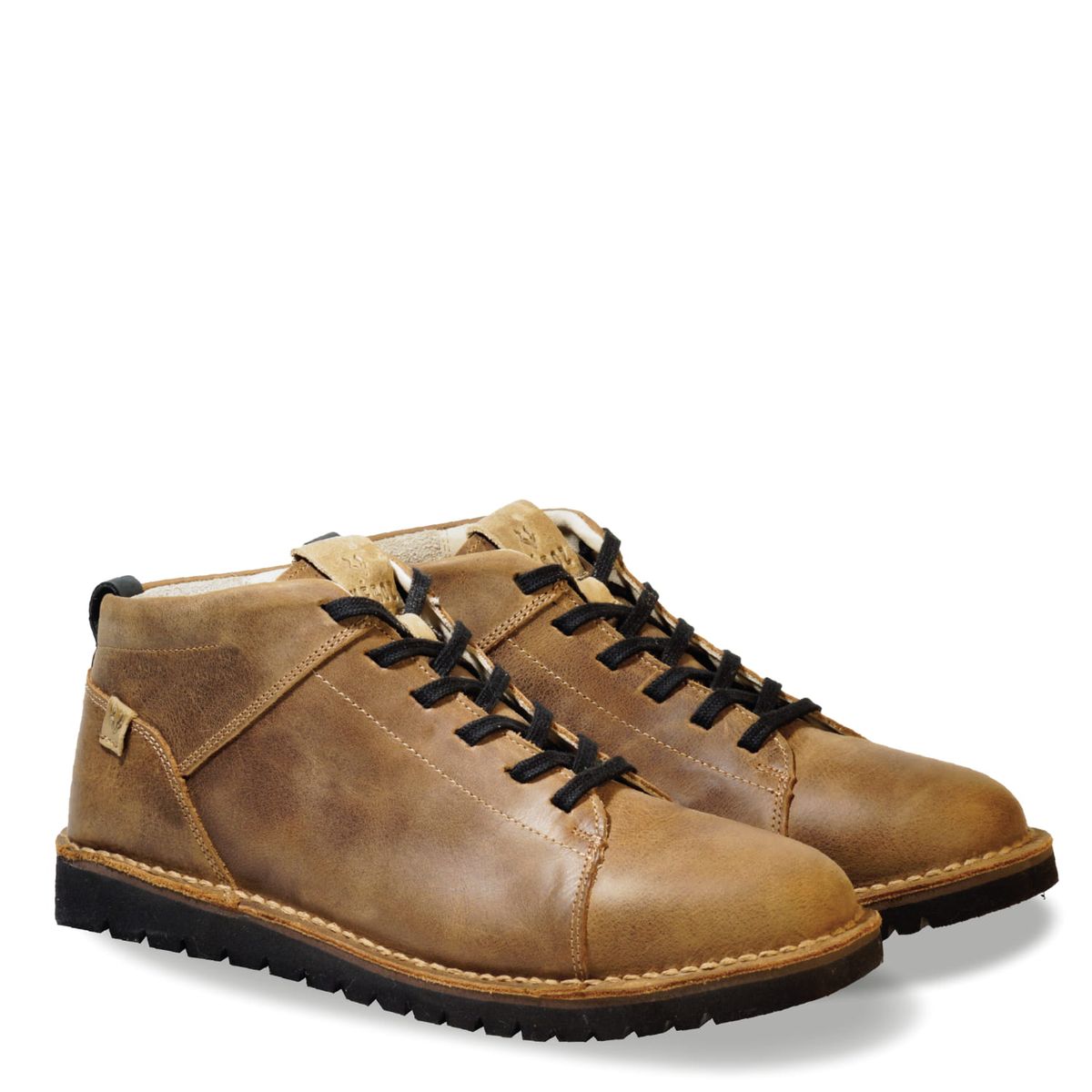 VEROZ - Zapato Hombre De Cuero Milenio Mid Cafe Véroz