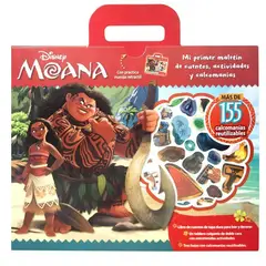 LEXUS EDITORES - Libro Disney Moana – Maletín de Actividades y Calcamonías