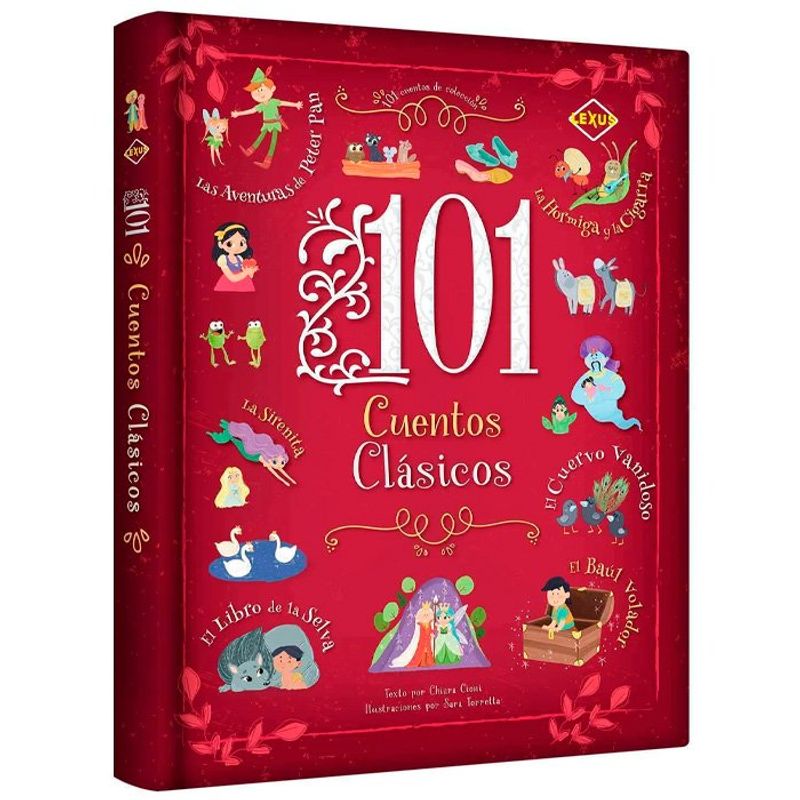 LEXUS EDITORES - Libro 101 Cuentos Clásicos
