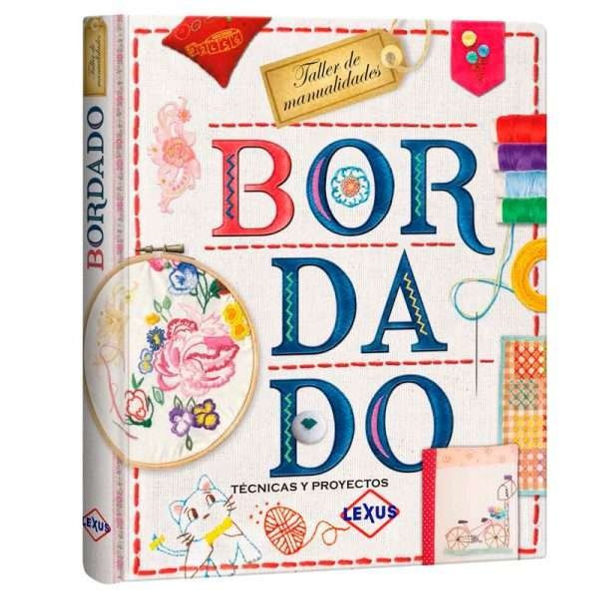 LEXUS EDITORES - Libro Bordado - Taller de Manualidades