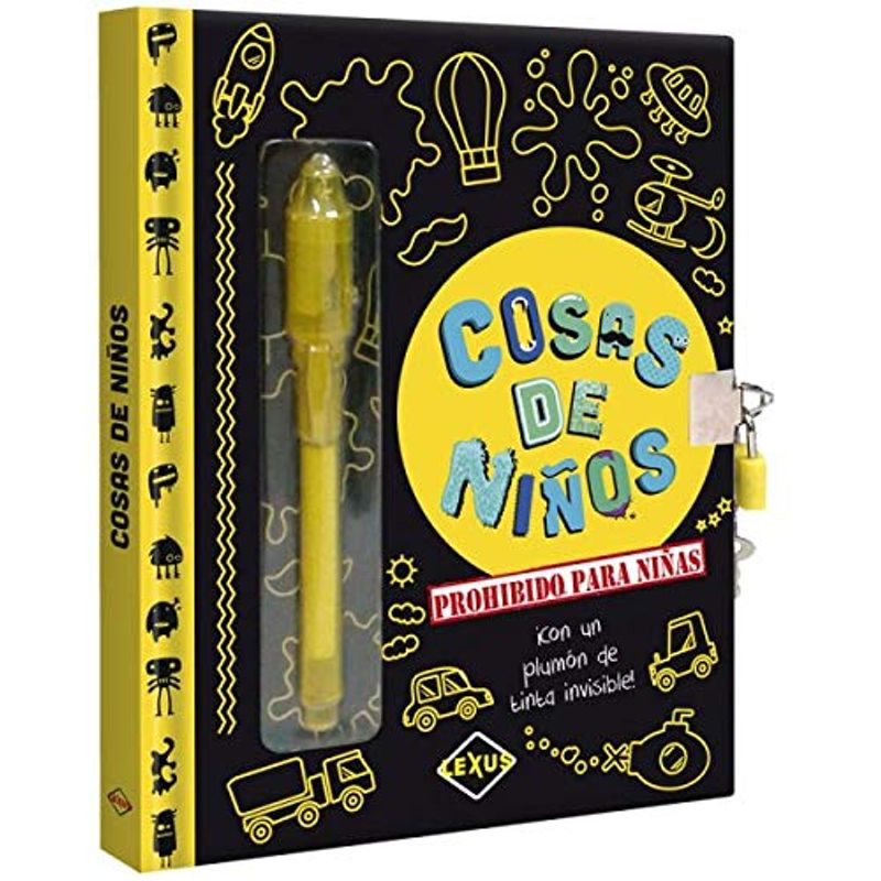 LEXUS EDITORES - Libro Cosas de Niños Prohibido para Niñas