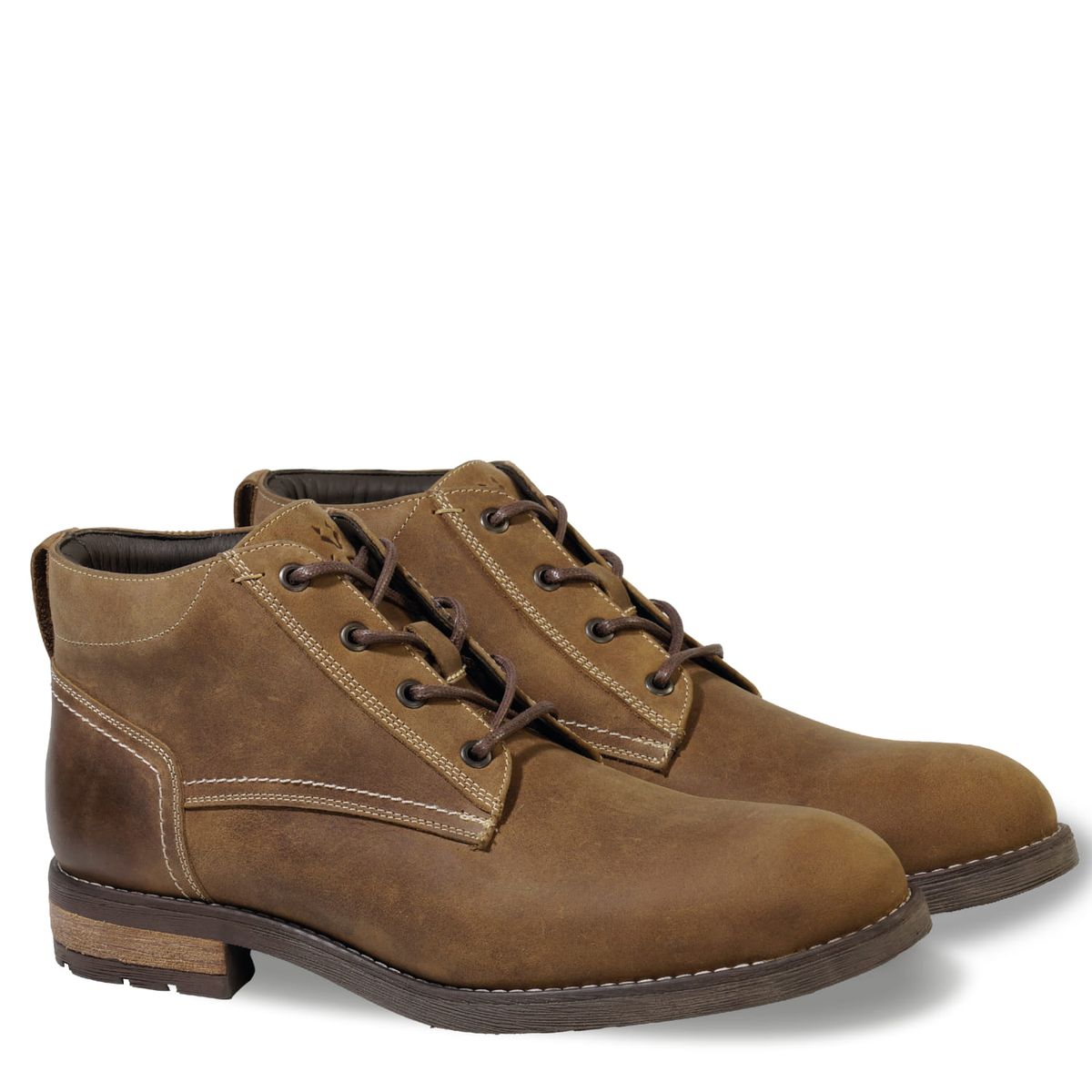 VEROZ - Botin Hombre De Cuero Torri Cafe Véroz