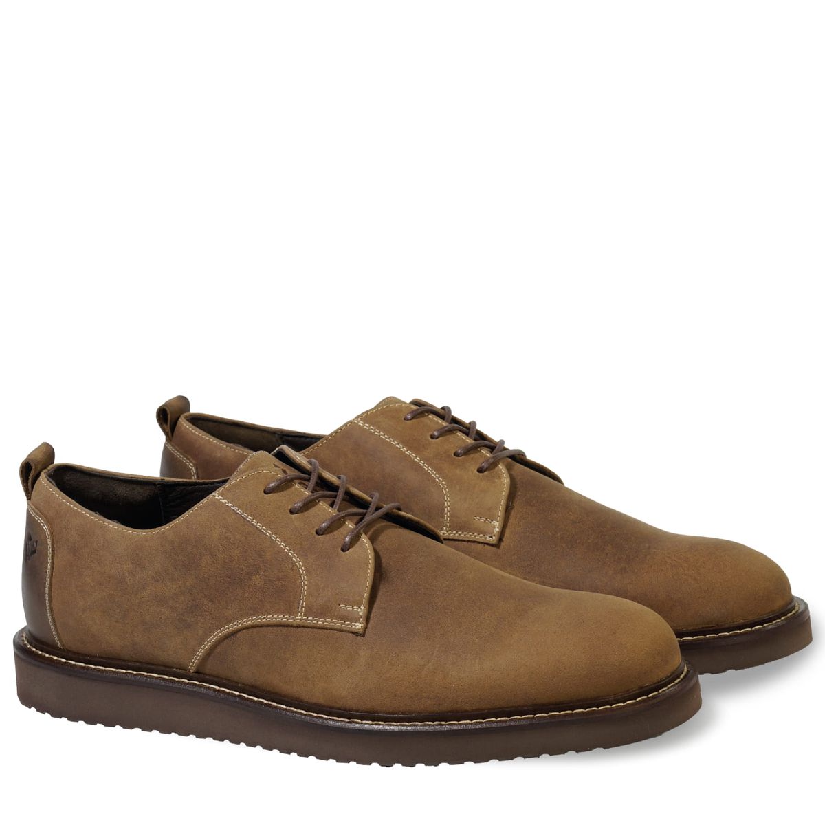 VEROZ - Zapato Hombre De Cuero Cau Vang Cafe Véroz