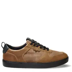 VEROZ - Zapatilla Hombre De Cuero Trend Light Cafe Véroz