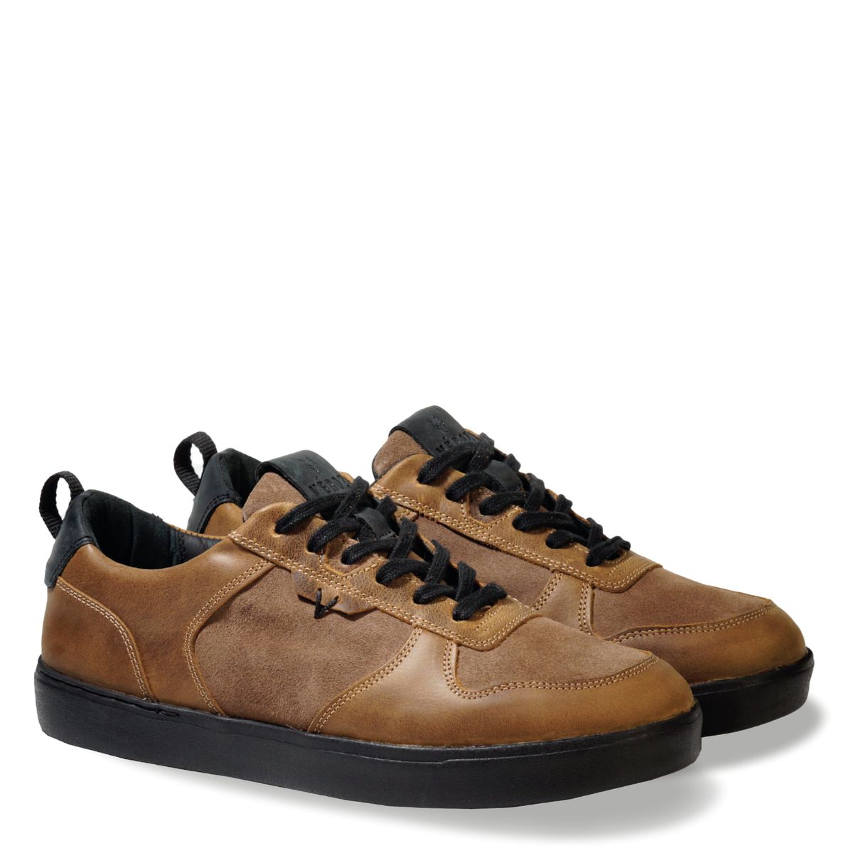 VEROZ - Zapatilla Hombre De Cuero Trend Light Cafe Véroz