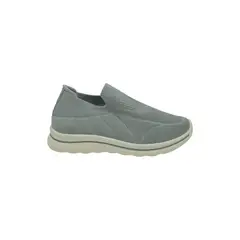 HERIEL - Zapatilla Gris Textil Mujer