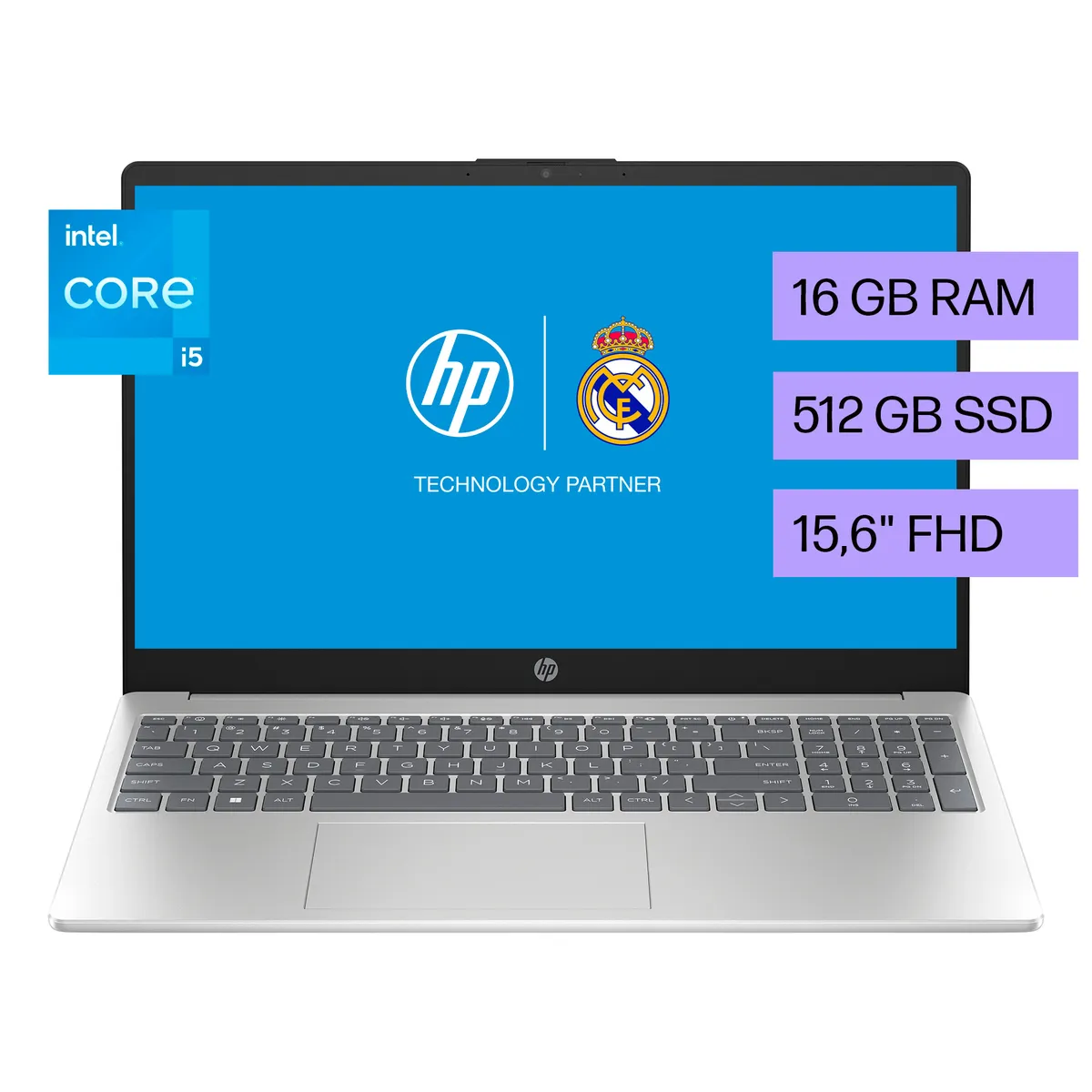 HP - Notebook HP 15-fd0259la Intel Core i5 16gb Ram 512gb Ssd Windows 11 Home