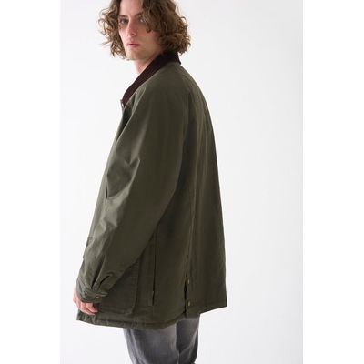 Imagen 2 del producto Chaqueta Hombre Elton Olive 100% Algodón Waxed