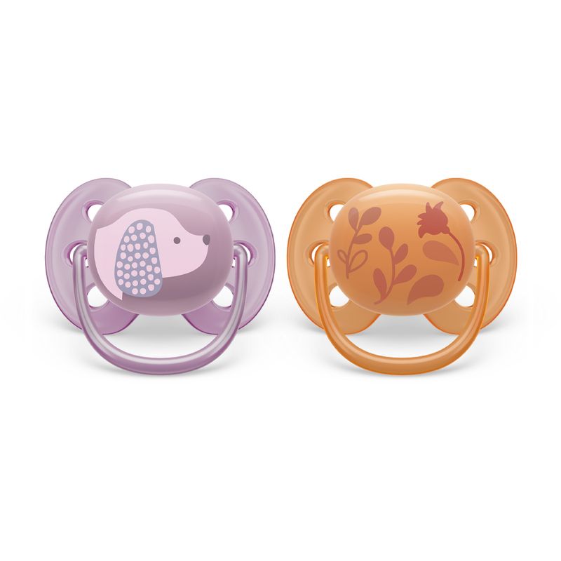 AVENT - Chupete Ultra Soft 6-18 meses Niña Philips Avent