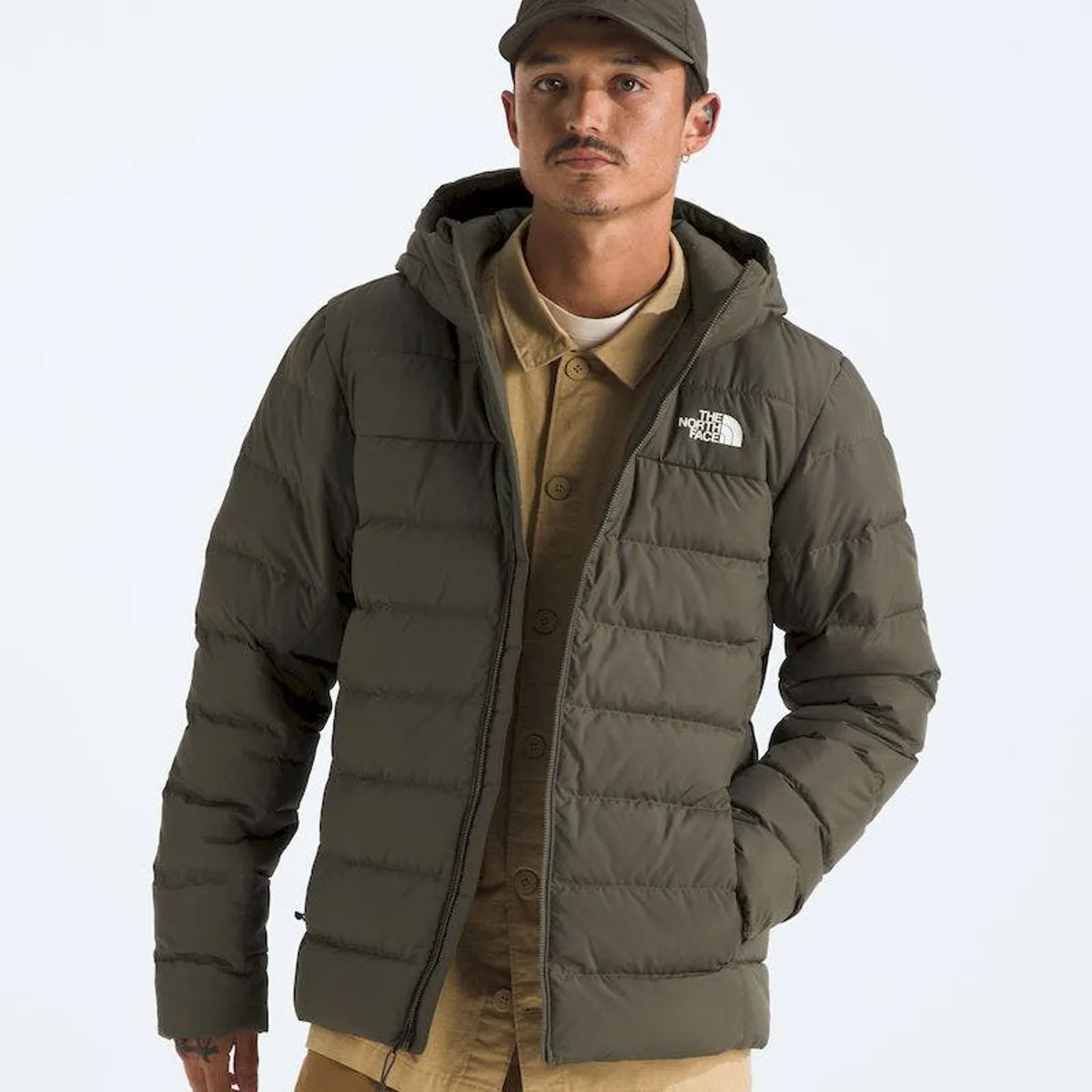 THE NORTH FACE - Chaqueta De Pluma Aconcagua 3 Hoodie Hombre - Verde