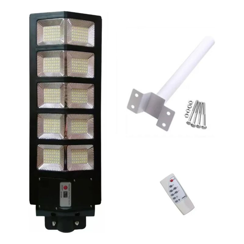 GENERICO - Foco Led Solar 800w Poste Exterior Focos Potentes