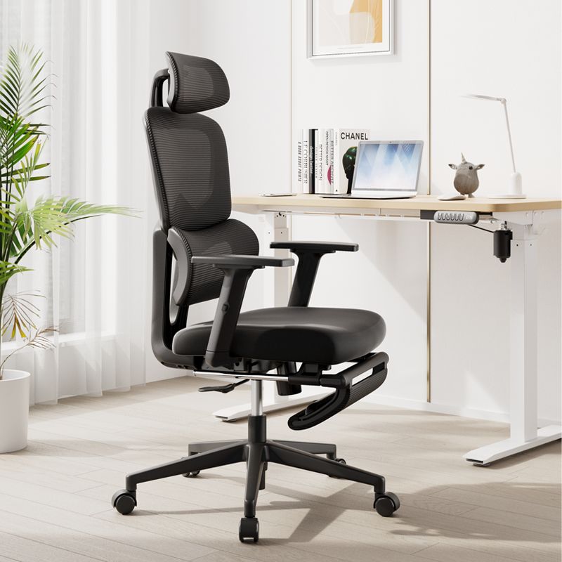 DELI - Silla Oficina Escritorio Soporte Lumbar Y Cabecera