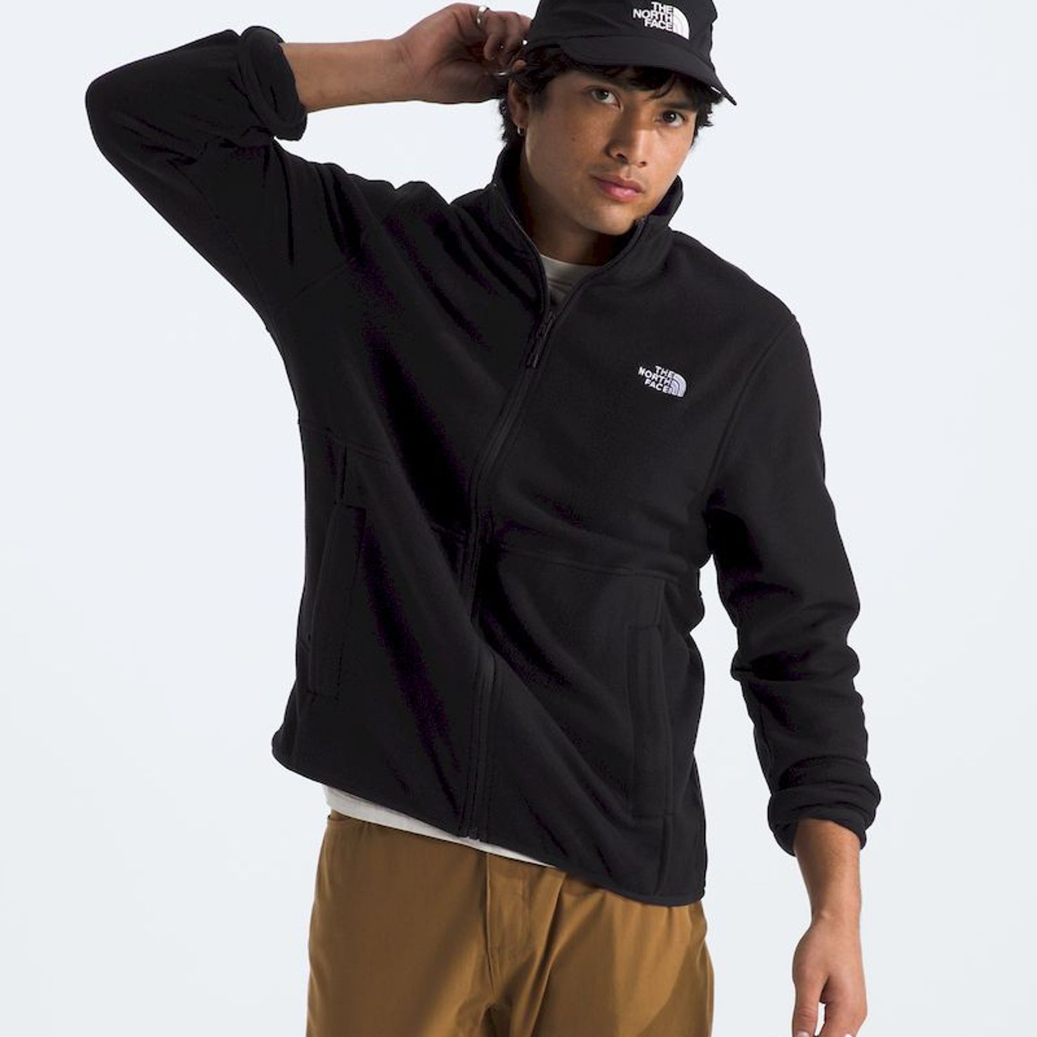 THE NORTH FACE Polar Glacier Hombre - Negro | Falabella Chile