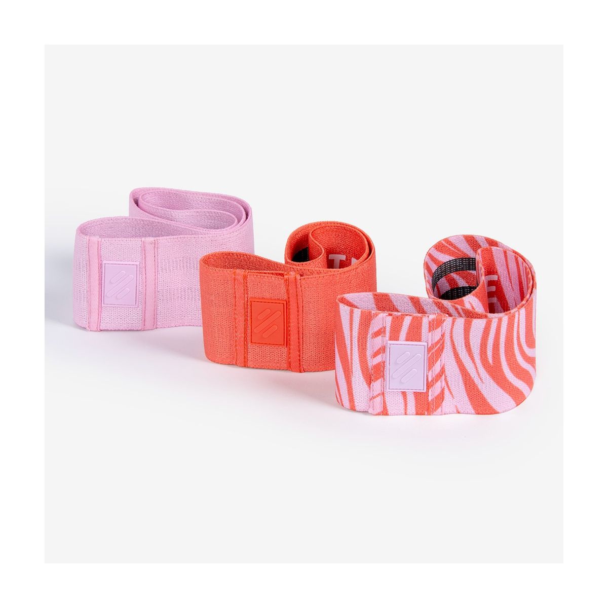ULTIMATE FITNESS - ULTIMATE PACK ELASTIC ROSA - NARANJO