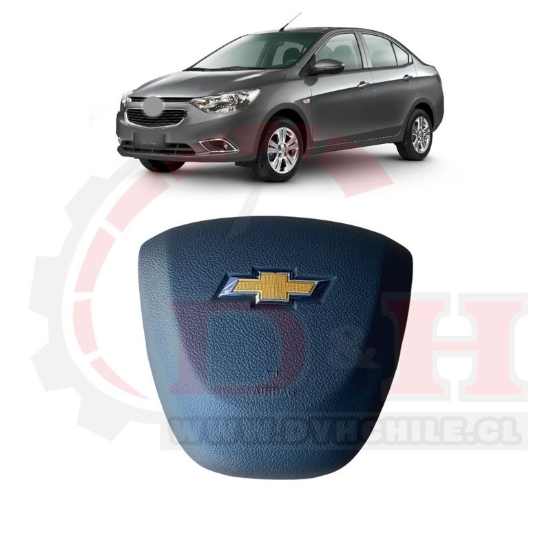 GENERICO - Tapa Airbag Centro Volante chevrolet sail 2017-2021