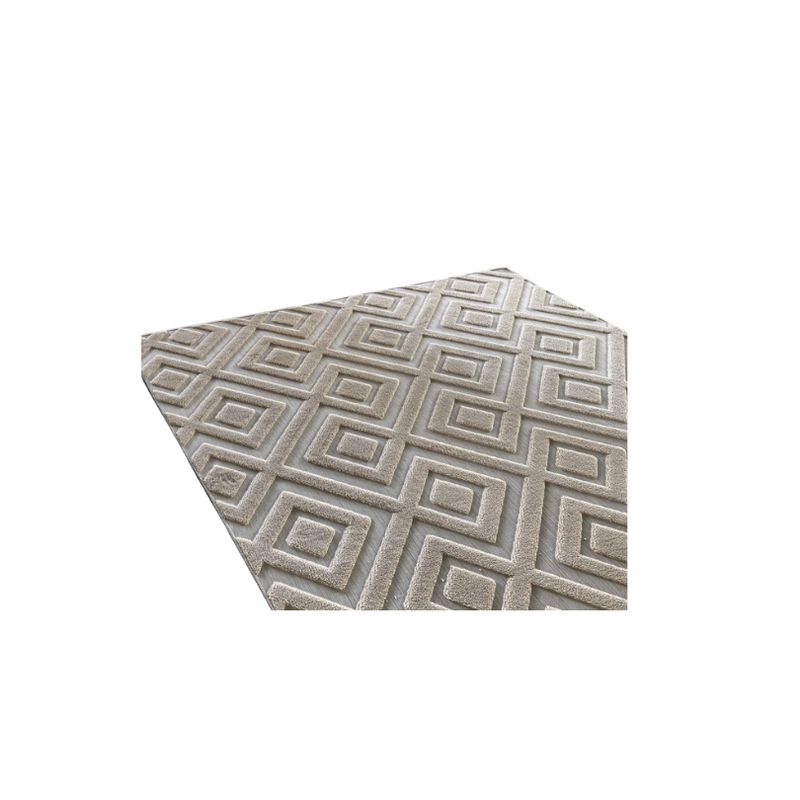 GENERICO - Alfombra Rectangular Jacquard Aterciopeladas Moderno 200x160cm