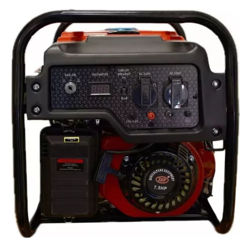 GENERICO - Generador Electrico Bencinero 5000 Watts Partida Electrica Prof Japon