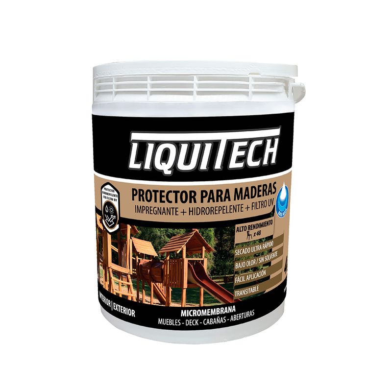 GENERICO - Micromembrana para maderas 4Lts Cedro LIQUITECH